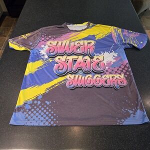 Silver State Sluggers Tahoe Fencing Co Jersey Shirt 26 Nevada Fishing